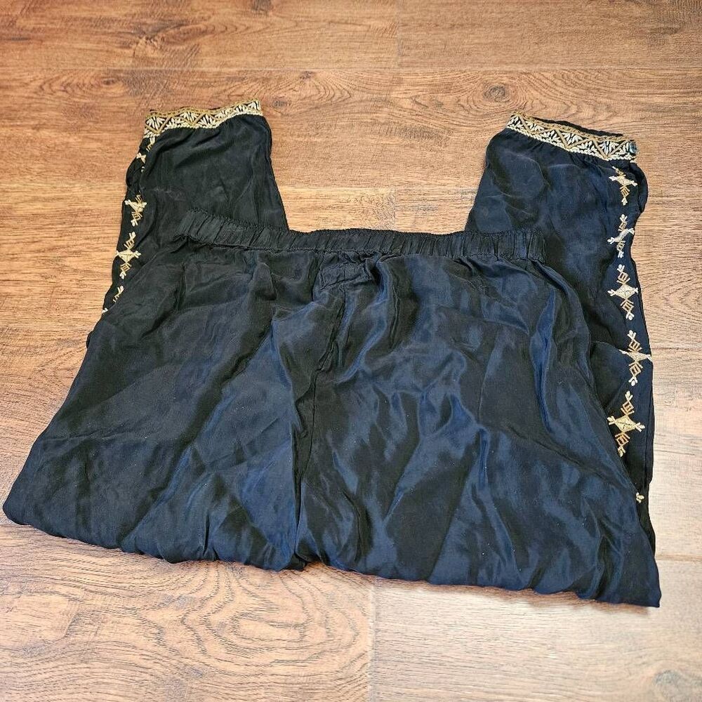 Johnny Was Embroidered Pull-On Pants - Picture 8 of 9